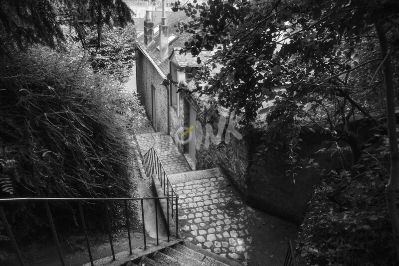 Chemin à étage