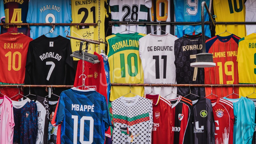 Soccer jerseys